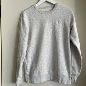 Twitter Heather Grey Crewneck Sweatshirt